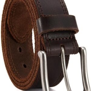 Full Grain Leather Belt Belt Men 1.5" Casual Work Jeans Golf Gift Box Handmade