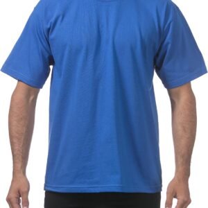 Men's Heavyweight Cotton Short Sleeve Crew Neck T-Shirt